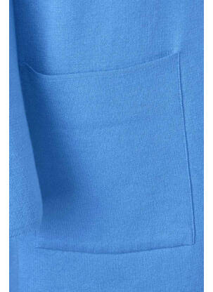 Gilet manches longues bleu STREET ONE femme