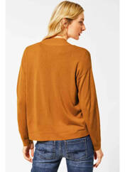 Gilet manches longues marron STREET ONE pour femme seconde vue