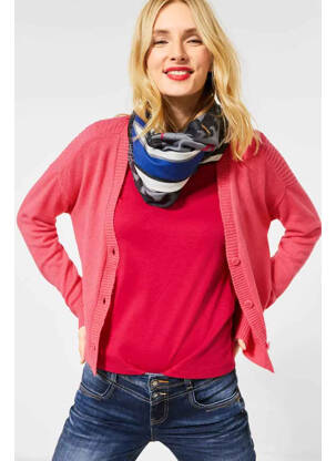 Gilet manches longues rose STREET ONE femme