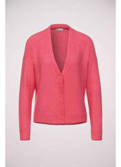 Gilet manches longues rose STREET ONE pour femme seconde vue