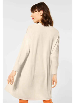 Gilet manches longues beige STREET ONE femme