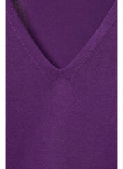 Sweat-shirt violet STREET ONE pour femme seconde vue