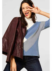 Pull col roulé bleu STREET ONE pour femme seconde vue