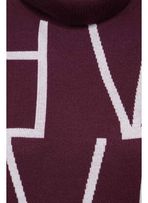 Pull col roulé rouge STREET ONE femme