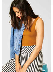 Top marron STREET ONE pour femme seconde vue