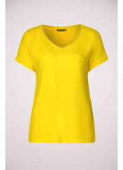 T-shirt jaune STREET ONE pour femme seconde vue