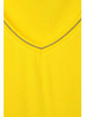T-shirt jaune STREET ONE pour femme seconde vue