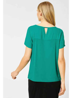 T-shirt bleu STREET ONE femme