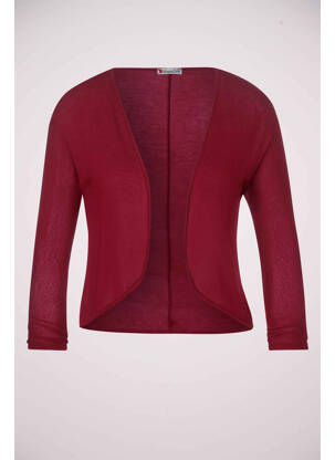 Gilet manches longues rouge STREET ONE pour femme