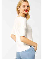 T-shirt blanc STREET ONE pour femme seconde vue