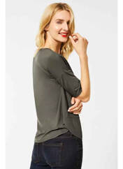 T-shirt vert STREET ONE pour femme seconde vue