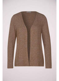 Gilet manches longues marron STREET ONE femme