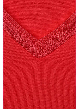T-shirt rouge STREET ONE femme