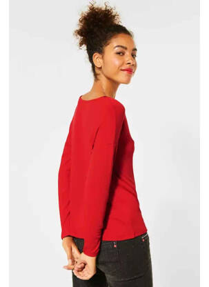 T-shirt rouge STREET ONE femme