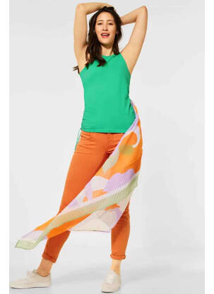 Top vert STREET ONE femme