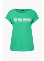 T-shirt vert STREET ONE pour femme seconde vue