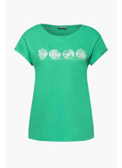T-shirt vert STREET ONE pour femme seconde vue