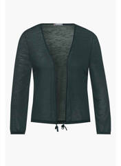 Gilet cache-cœur vert STREET ONE pour femme seconde vue