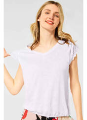 Top blanc STREET ONE pour femme seconde vue