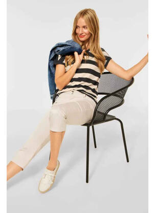 T-shirt gris STREET ONE pour femme