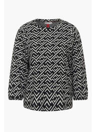 Pull noir STREET ONE femme