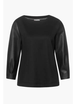 Sweat-shirt noir STREET ONE femme