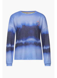 Pull bleu STREET ONE femme