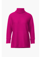 Pull col roulé rose STREET ONE pour femme seconde vue
