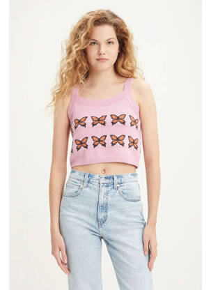 Top rose LEVI'S femme
