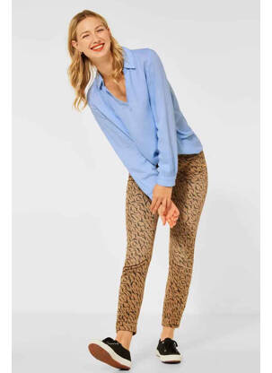 Chemisier bleu STREET ONE pour femme