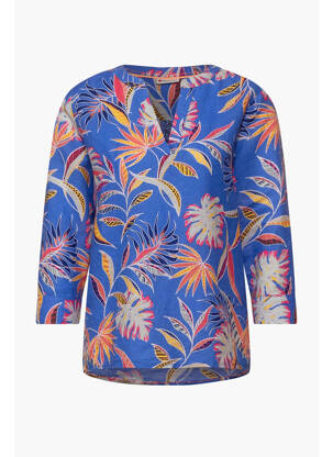 Tunique manches longues bleu STREET ONE femme