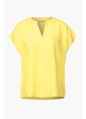 Top jaune STREET ONE pour femme seconde vue