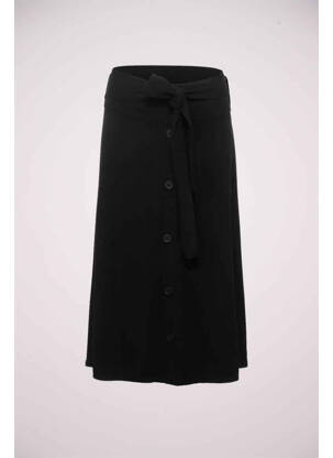Jupe mi-longue noir STREET ONE femme