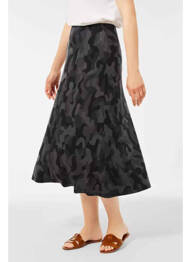 Jupe longue gris STREET ONE femme