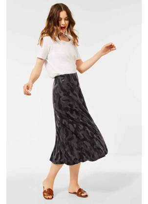 Jupe longue gris STREET ONE femme