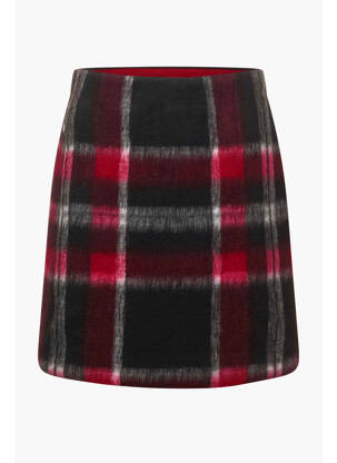 Jupe courte rouge STREET ONE femme