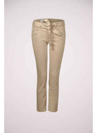 Jeans coupe slim beige STREET ONE femme