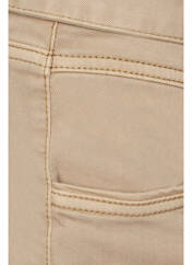 Jeans coupe slim beige STREET ONE pour femme seconde vue