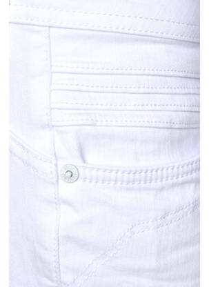 Jeans coupe slim blanc STREET ONE femme