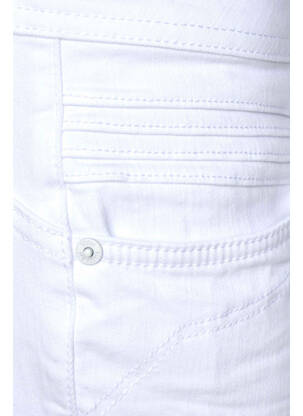 Jeans coupe slim blanc STREET ONE femme