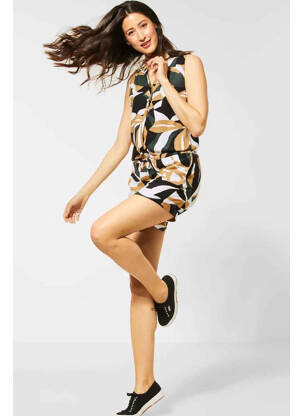 Combishort vert STREET ONE pour femme