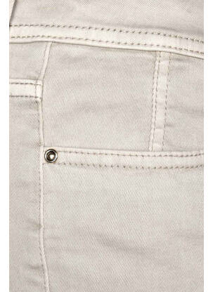 Jeans coupe slim beige STREET ONE femme