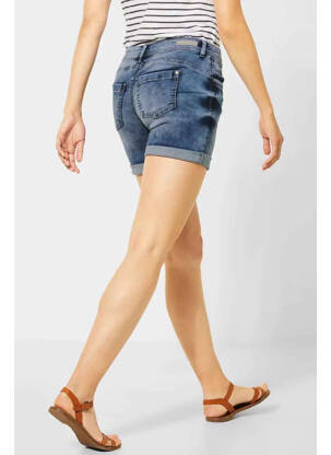 Short bleu STREET ONE femme