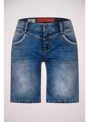Short bleu STREET ONE femme
