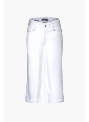Jeans coupe droite blanc STREET ONE femme
