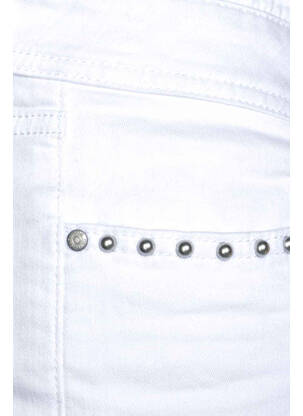 Jeans coupe droite blanc STREET ONE femme