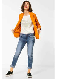 Jeans coupe slim bleu STREET ONE femme