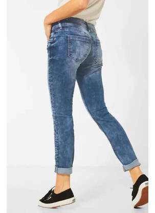 Jeans coupe slim bleu STREET ONE femme