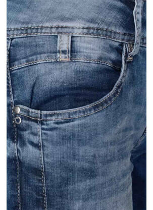 Jeans coupe slim bleu STREET ONE femme