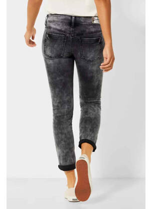 Jeans coupe slim noir STREET ONE femme